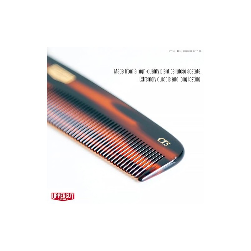 Uppercut Deluxe CT5 Tortoise Shell Comb 108 x 41