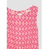 s.Oliver Crinkled Viskose Jumpsuit im Loose Fit mit Rücken-Cut-Out pink