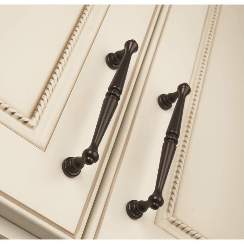 Top Knobs M1714 Edwardian Collection 3" Edwardian Pull, Brushed Satin