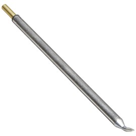 Metcal SFP-CHB15 Series SxP Hand Soldering and Rework Cartridge for Most Standard Application, 421°C Maximum Tip Temperature, Chisel 30° Bent, 1.5mm Tip Size, 12.04mm Tip Length