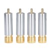 4PCS Preffair/R1722 Audio Connector Gold Plated Self Locking Solderless RCA