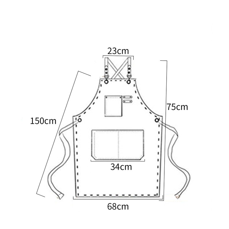 Alriedy Work Apron for Men and Women, Garden Apron Men,