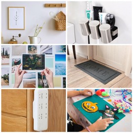 Double Sided Tape Heavy Duty, 2 Inch x 82 Feet Fiberglass Mesh Double Stick Adhesive Tape, Fabric Tape For Clothes Making DIY Crafts, Paste Photo, Rug Fixed, Floor, Wall Decor, Office Decor,