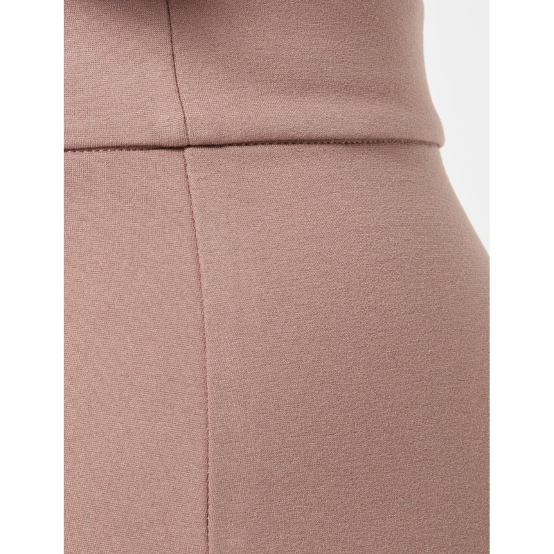 ONLY Women's Onltia Hw Pencil Slit Skirt Pnt, Walnut