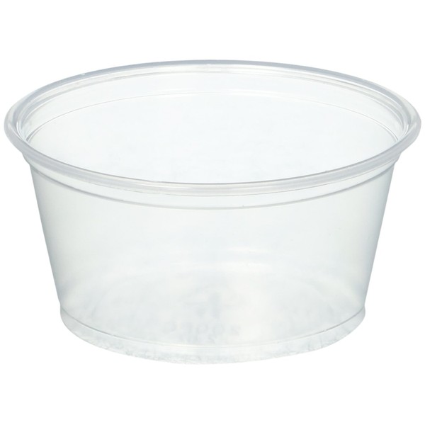 Sold Individually Solo Plastic 2. 0 oz Clear Portion Container for Food, Beverages, Crafts (Pack of 250)