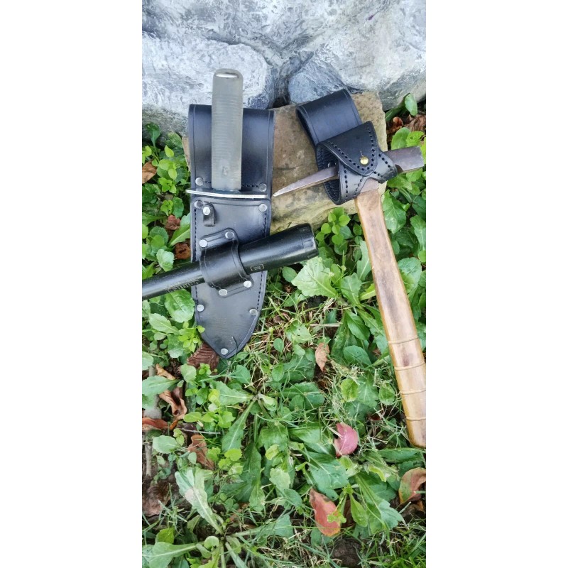 Handmade Metal Detecting Digging Tool/PinPointer Sheath. (Booker Leather)