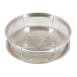 Pearl Metal HC-585 Colander Tray Set, 8.3 inches (21 cm), Stainless Steel, Umami