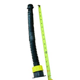 KP KOOL PRODUCTS Gas Can Single Spout Replacement with Extension Spout - ½” Push in Vent & Gasket Filters - Used for Old 5 Gallon for ez Pour- Blitz - Midwest - Scepter and Many Other Brands