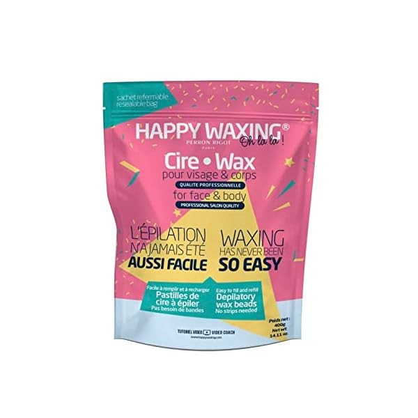 Refill Wax Beads - Easy To Apply - Painless Hair