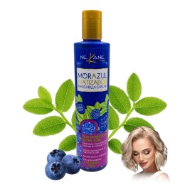Nekane Shampoo Y Acondicioador Mora Azul Matizador Rubios