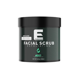 ELEGANCE GEL Facial Scrub, Mint Fresh, 16.9 Fl Oz