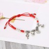 Veraly Pulsera Tobillera Hilo Rojo Destino Con Llave Candado F