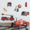 RoomMates RMK1125SCS Fire Brigade Peel and Stick Wall Decals ,