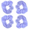Zac's Alter Ego Set of 4 Value Velvet Hair Scrunchies