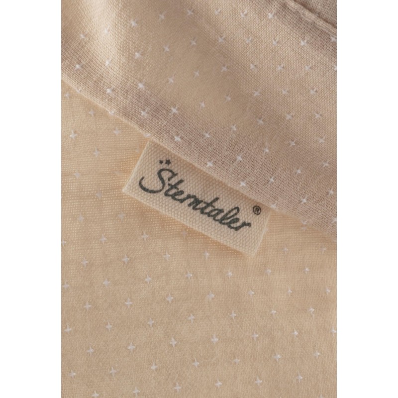 Sterntaler Girls' Peaked Cap with Neck Protection Printed with Dots