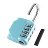KAWAHA CL11AS Combination Lock, 4 Digit Outdoor Combination Padlock Set