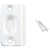 Stone Harbor Hardware Ball Catch Strike Plate, 2-1/4" x 1-3/8",