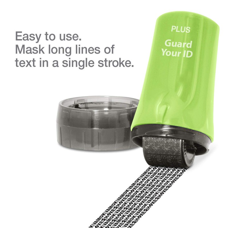 Guard Your ID Stamp Roller, Advanced Confidential Security Tool for