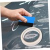SHINEOFI 4 Rolls High Temperature White Masking Tape Writable for