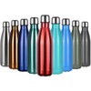 flintronic Stainless Steel Water Bottle, 500 ml - Vacuum-Insulated Thermos