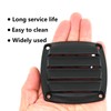 LEQMG Nylon Louvered Thru Vent,Plastic Black Flush Marine Boat Vent,Free