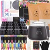 SAEUYVB Candle Making Kit for Adults with Hot Plate, DIY