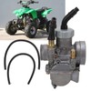 24mm Carburetor Assembly High Efficiency Metal Carb Replacement for 50cc