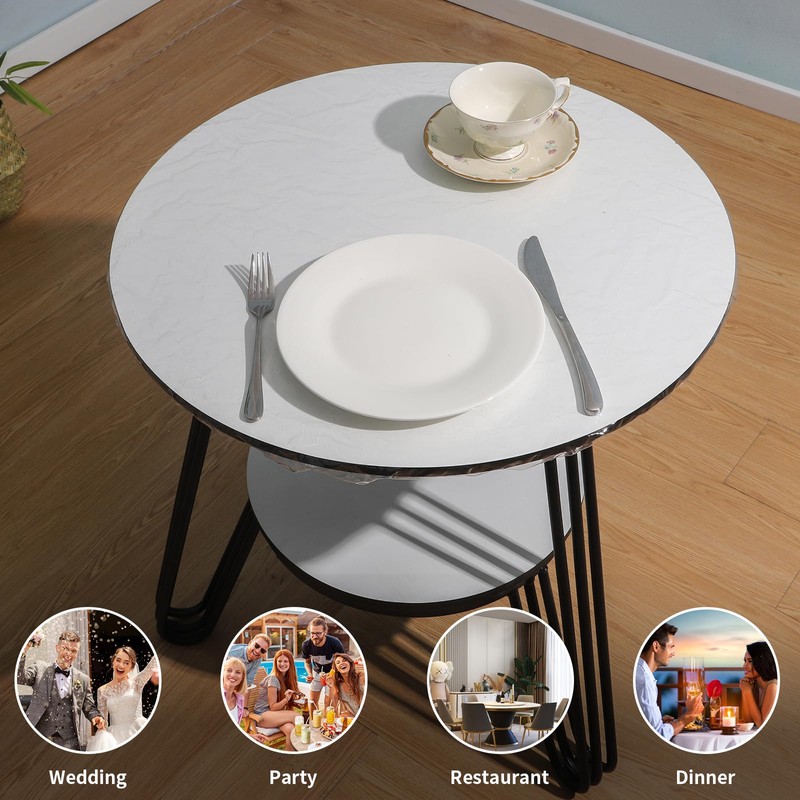 Transparent Tablecloth, PVC Waterproof Tablecloths, Outdoor Table Protector, Transparent Table