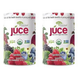 Terra Kai 2 PACK - Terra Kai Organics Juce SUPER FRUIT & VEGGIE BLEND Drink. 12.2 oz.