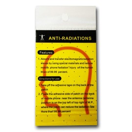 EMF Protection Neutraliser Radiation Protection Premium Anti Radiation Sticker - Radiation Protection Sticker for Radiation Reduction for Mobile Phones / Tablets / Household Appliances / High Energy