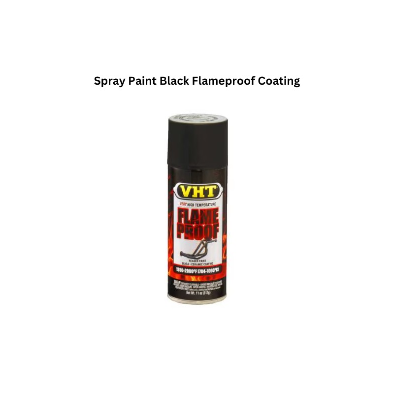 VHT Spray Paint Black Flameproof Coating High Heat Headers Exhaust