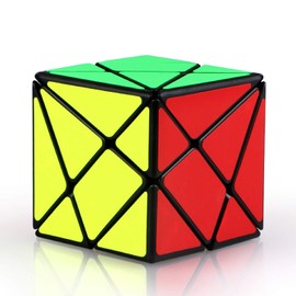 Maomaoyu Axis Cube Transformer Magic Cube 3D Puzzle Twist Brain Teasers Toy Stocking Filler (Black)