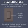 Legrand radiant TM874 15 Amp Rocker Wall Switch, 4-Way Decorator