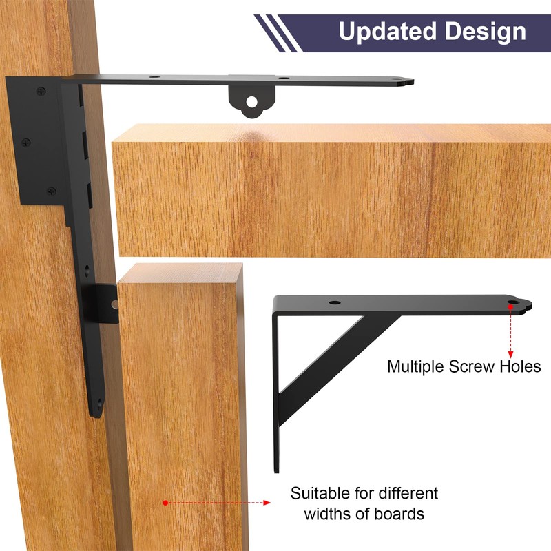 GoldOrcle Corner Brace Bracket Anti Sag Gate Frame Hardware Kit
