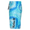 Hurley Boys Pull On Swim Trunks, Blue Tie Dye, XL