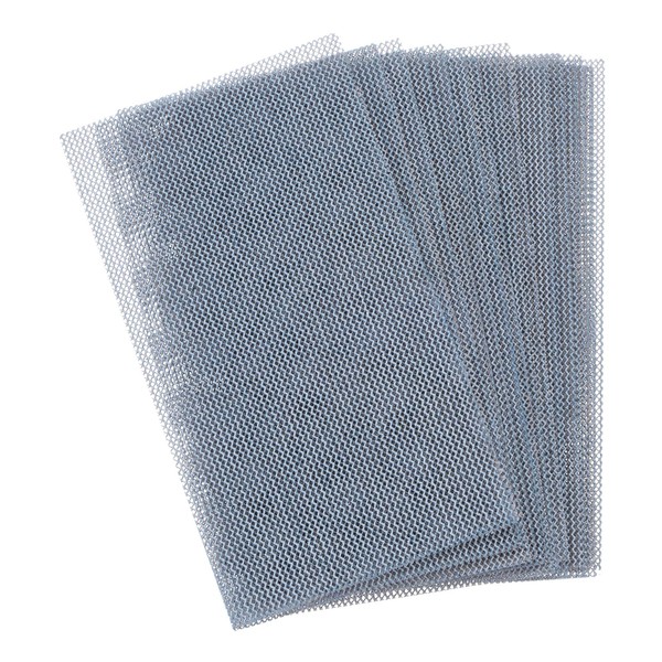 QUARKZMAN 15 Stück Mesh-Schleifblätter 320 Körnungen 2,8" x 5" Nass-/Trockenschleifpapier