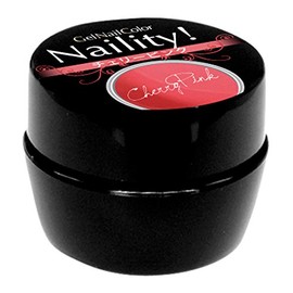 Narity! Nail Gel Nail Color, 166, Cherry Pink, 0.2 oz (4 g)