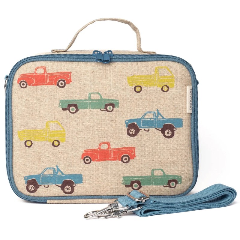 SoYoung Insulated Lunch Box - Toxin Free Lining, Washable Linen