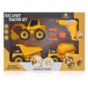 BUILD ME Set of 3 Take Apart Construction Truck Toys,