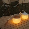 Camping Light Ball Pattern 3 Brightness Adjustable Long Lasting USB