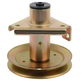 CCIYU 3 Pack Mower Spindle Assembly with AM118532, AM122444 Fits for John Deere Mower Tractor AM124511 STX46 STX38 Black Deck