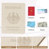 Cinocratic Passport Holder with RFID Blocker, Passport Cover Made of