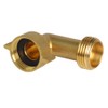 Hydro Master Garden Hose Elbow with Solid Brass 90 Degree