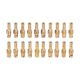 20 Piece Carburetor Slow Pilot Nozzle Set 12.5-60 Metal Replacement for MIKUNI VM TM TMX Carburettor, Vent Holes VM/TM/TMX VM22/210 AX100 EN GN TZR TMS 15-65