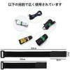 SHULLIN 10 Piece Wiring Accessories, Cable Tie, Fastening Band, Velcro,