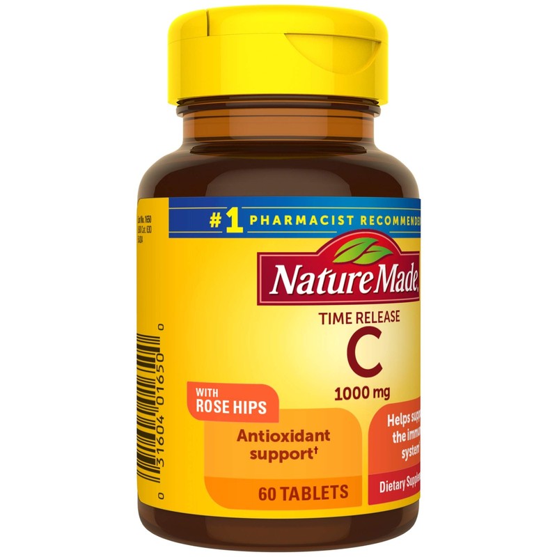 Nature Made Vitamin C 1000 mg Time Release Tablets with