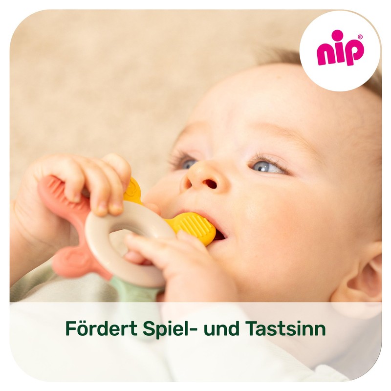 nip Teething Ring | Sustainable Teether for Babies from 3