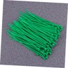 ARTIBETTER 1000pcs Self Locking Nylon Cable Ties 3x100mm Green Multi
