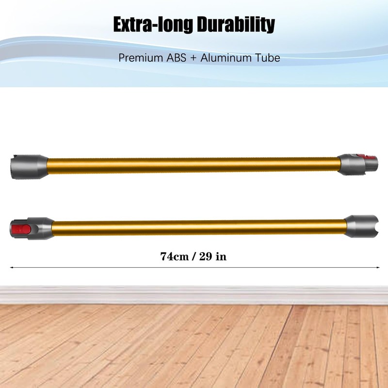 Cleptorize Replacement Extension Wand for Dyson V12 Slim Vacuum Cleaner,