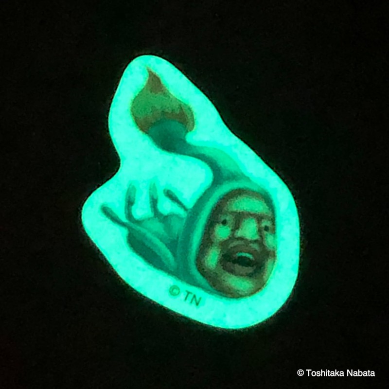 AWorks Kobitozukan Phosphorescent Sticker Oophurekawakobito KBT-054